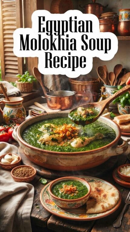 Egyptian Molokhia Soup Recipe