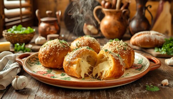 Garlic Parmesan Cheese Bombs Recipe