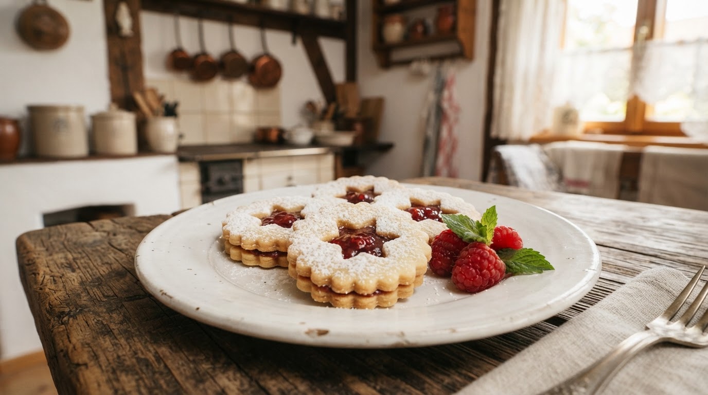 German Linzer Cookies Recipe
