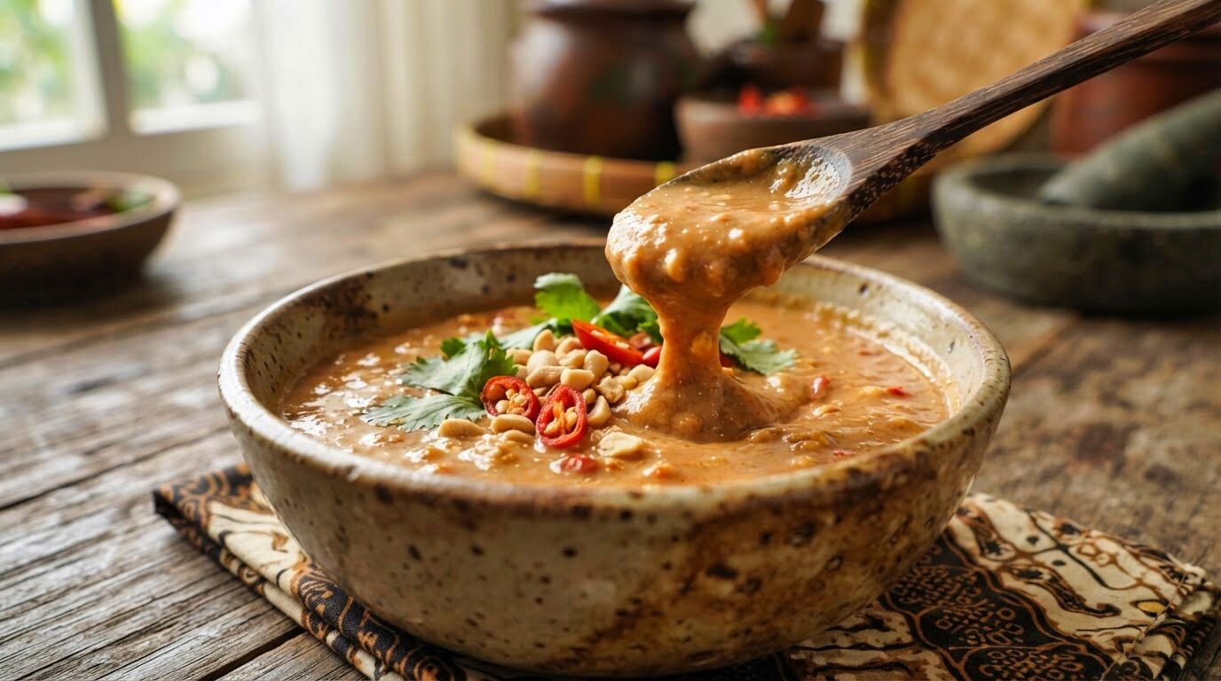 Indonesian Peanut Sauce Recipe