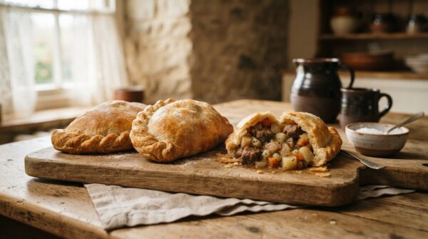 Irish Beef and Vegetable Pasties Recipe