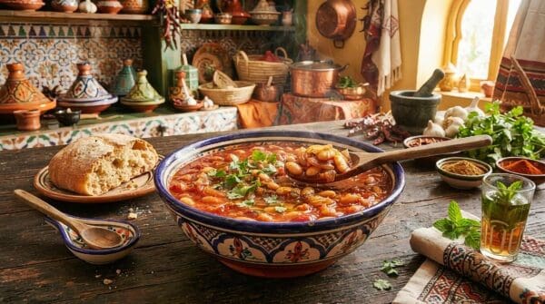 Moroccan Stewed Beans Recipe