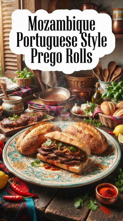 Mozambique Portuguese Style Prego Rolls Recipe