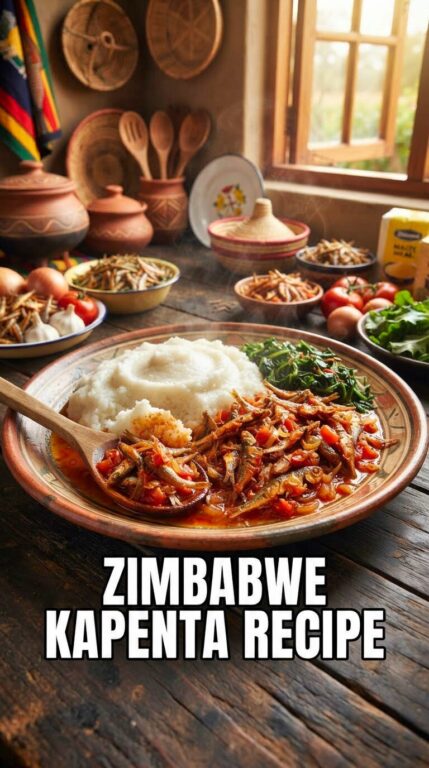 Zimbabwe Kapenta Recipe