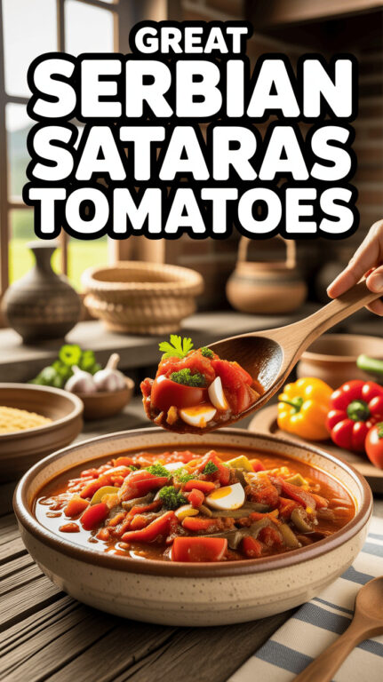 20. Great Serbian Sataras Tomatoes Recipe