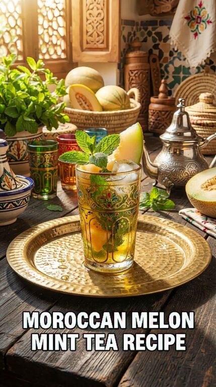 Moroccan Melon Mint Tea Recipe