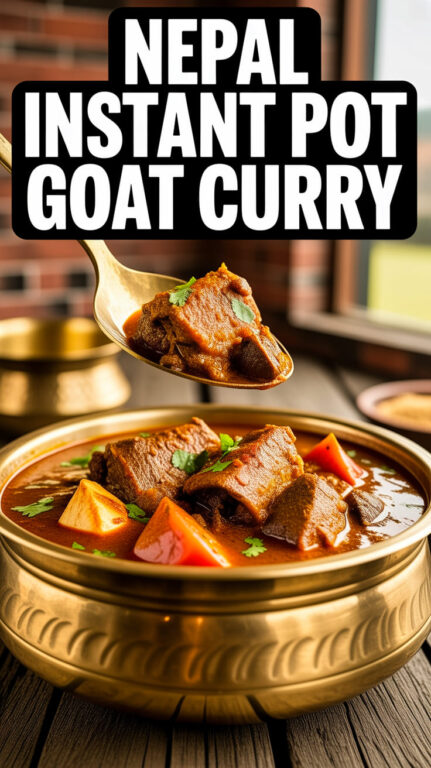 20. Nepal Instant Pot Goat Curry Recipe