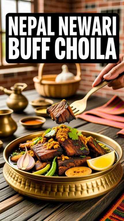 21. Nepal Newari Buff Choila Recipe
