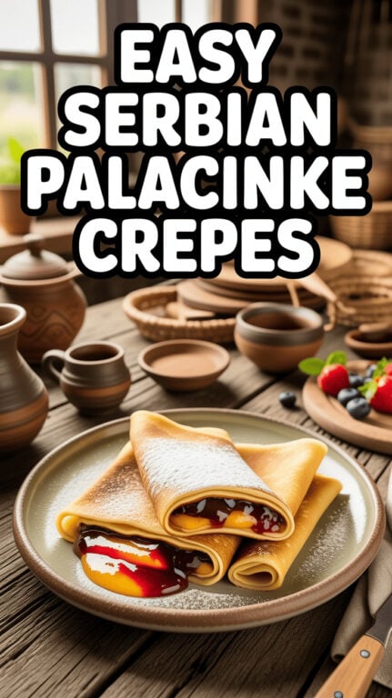 22. Easy Serbian Palacinke Crepes Recipe