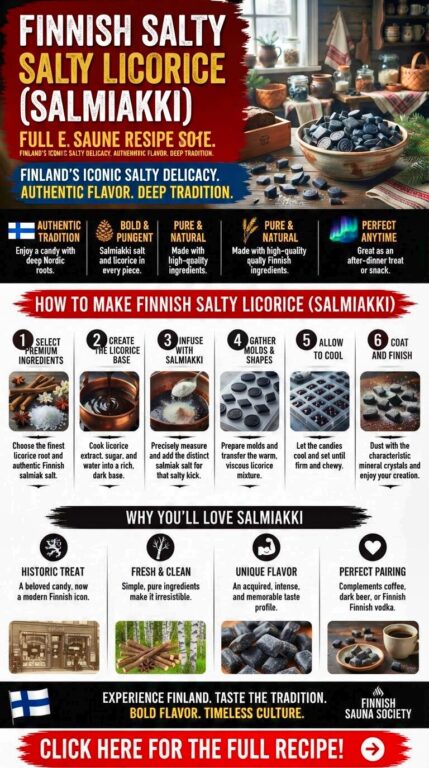 Finnish Salty Licorice Recipe