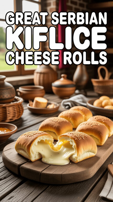 23. Great Serbian Kiflice Cheese Rolls Recipe