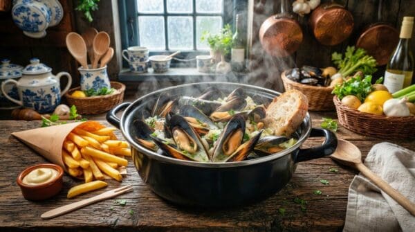 Belgian Moules Frites Recipe