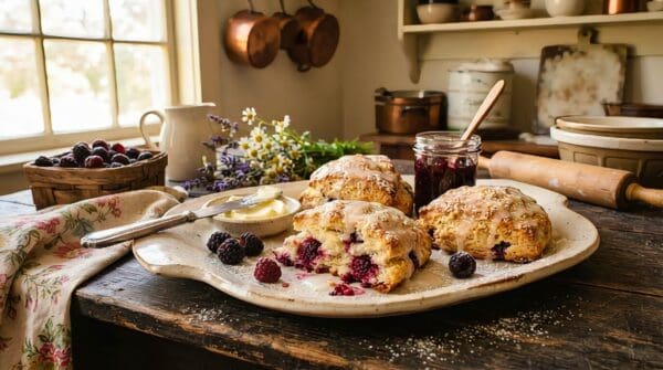 Black Raspberry Scones Recipe