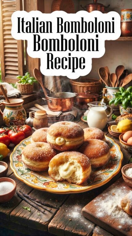 Classic Italian Bomboloni Recipe
