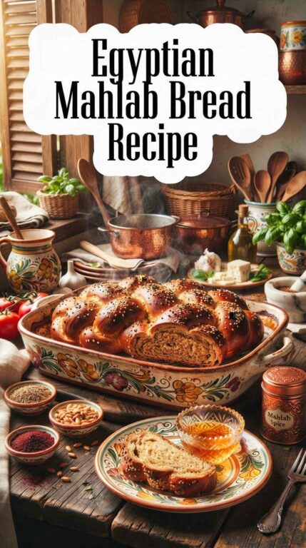 Egyptian Mahlab Bread Recipe