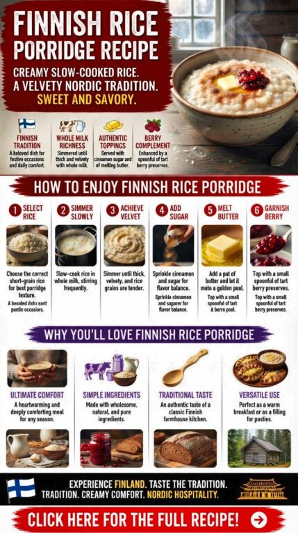 Finnish Rice Porridge Recipe