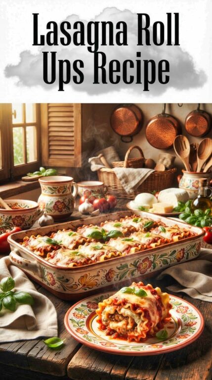 Lasagna Roll Ups Recipe