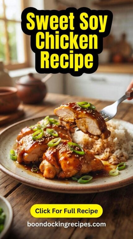 Sweet Soy Chicken Recipe