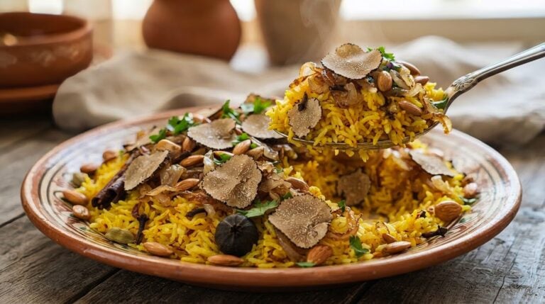 3. UAE Machboos with Desert Truffles Recipe