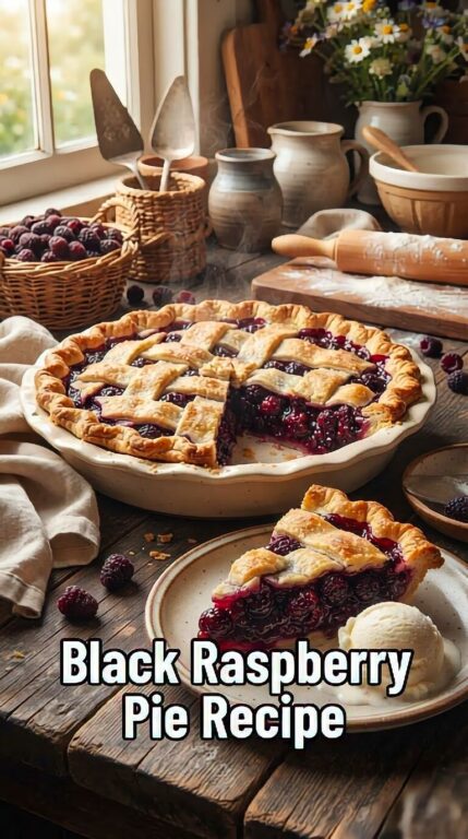 Black Raspberry Pie Recipe