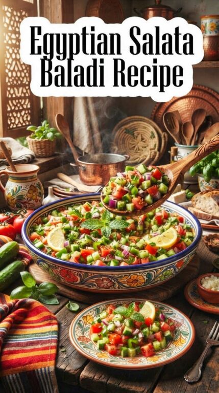 Egyptian Salata Baladi Recipe