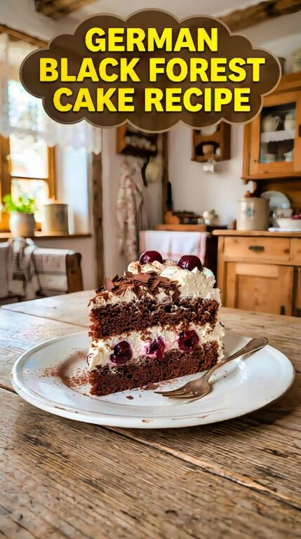 German Schwarzwälder Kirschtortes Recipe