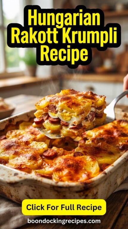 Hungarian Rakott Krumpli Recipe