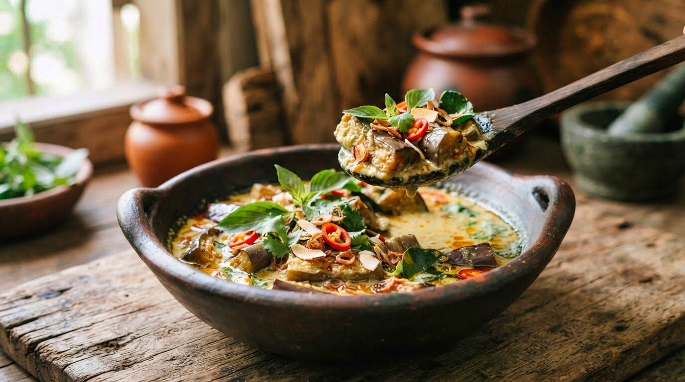 Indonesian Eggplant Curry Recipe