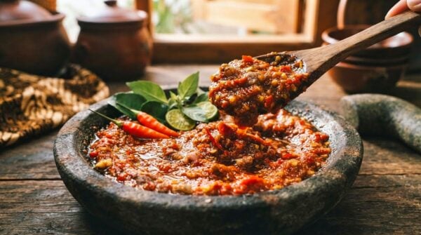 Indonesian Spicy Shrimp Paste Chili Sauce Recipe