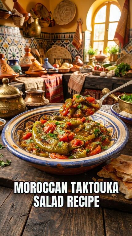 Moroccan Taktouka Salad Recipe