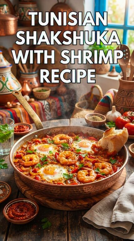 Tunisian Shakshuka With Shrimp Recipe