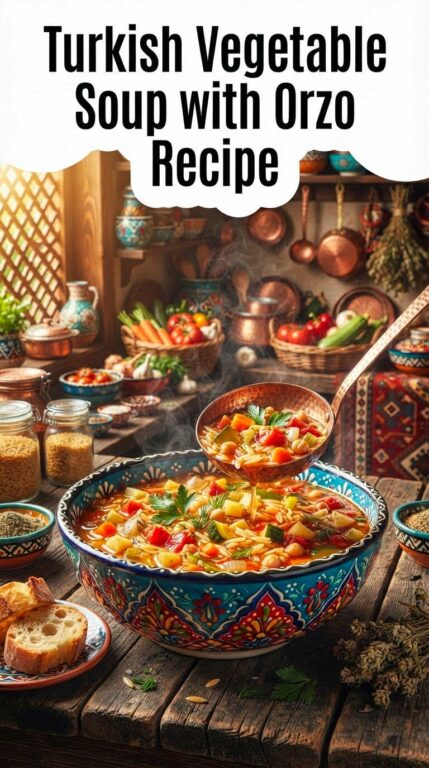 Vegetable Soup With Orzo