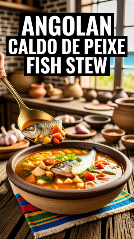 5. Angolan Caldo De Peixe Fish Stew Recipe