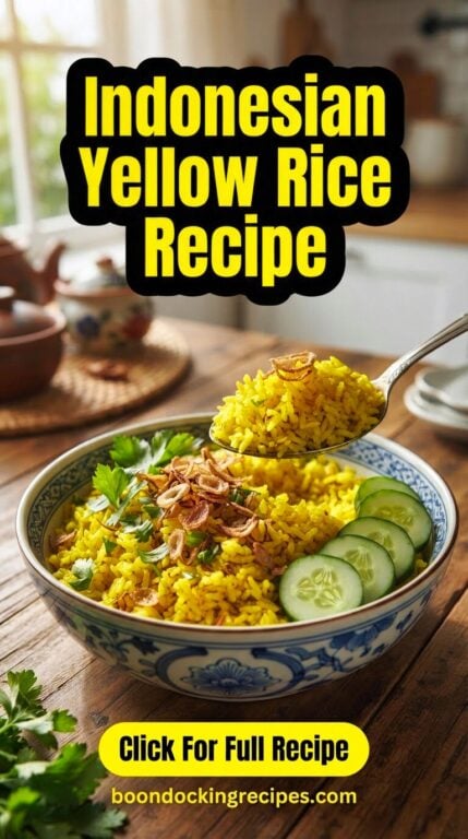 Indonesian Yellow Rice Recipe