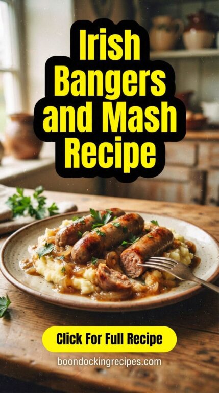 Irish Bangers and Mash Recipe