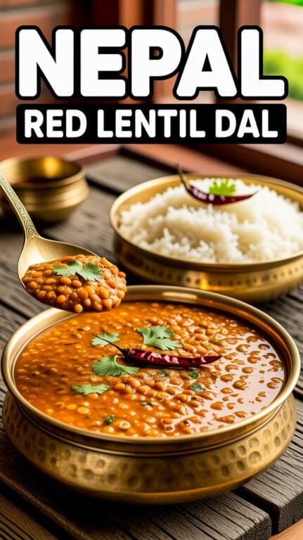 5. Nepal Red Lentil Dal Recipe