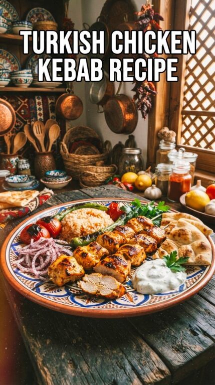 Turkish Chicken Kebab Recipe
