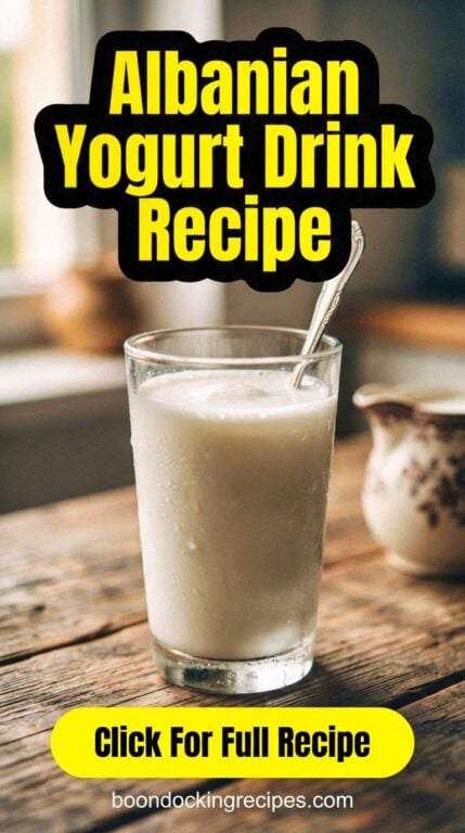 Albanian Yogurt Drink Recipe