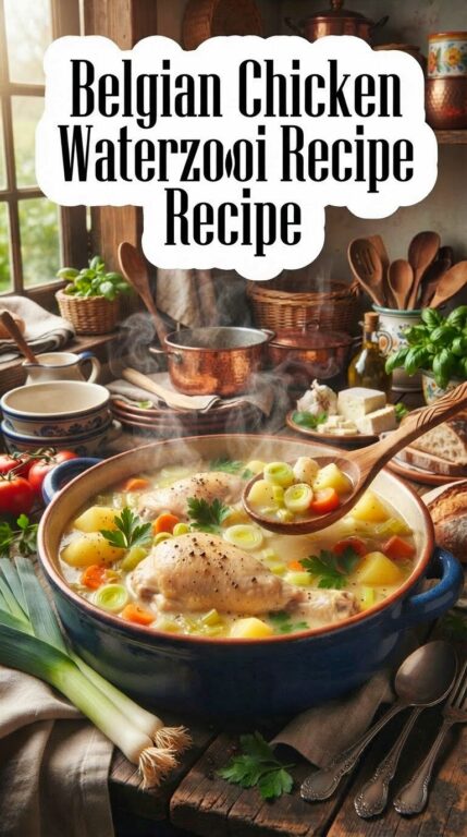 Belgian Chicken Waterzooi Recipe