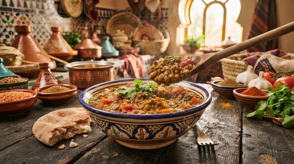 Braised Spiced Lentils Recipe