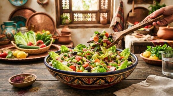 Egyptian Tossed Egyptian Salad Recipe