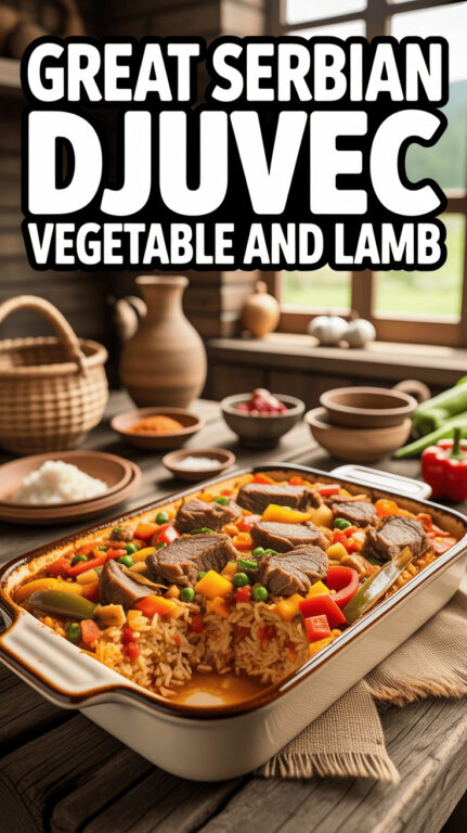 6. Great Serbian Djuvec Vegetable and Lamb Recipe