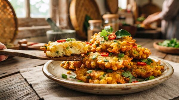 Indonesian Corn Fritters Recipe