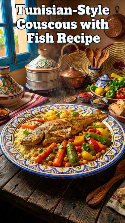 Tunisian-Style Couscous with Fish Recipe