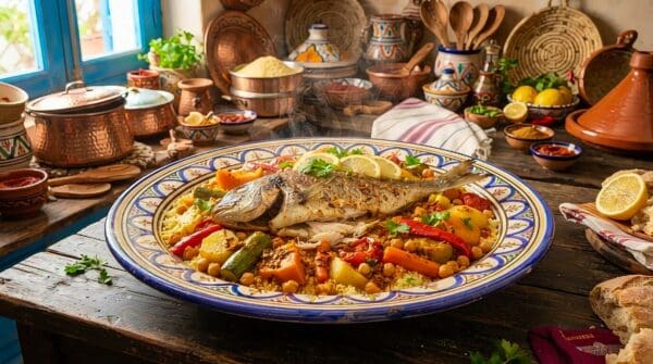 Tunisian-Style Couscous with Fish Recipe