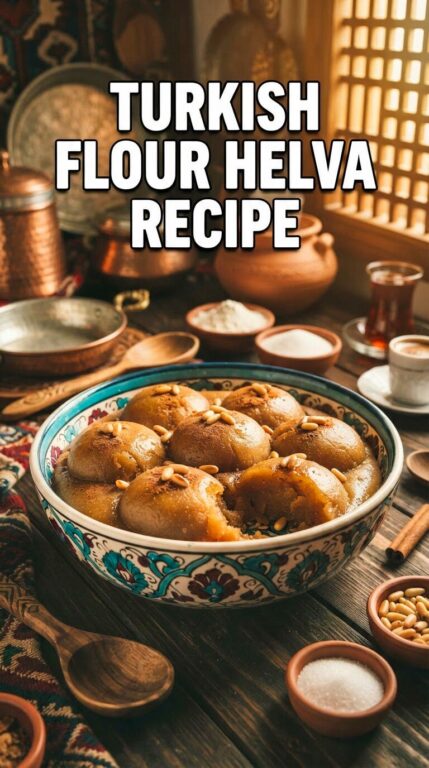 Turkish Flour Helva Recipe