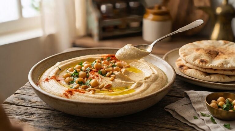 6. UAE Hummus Recipe