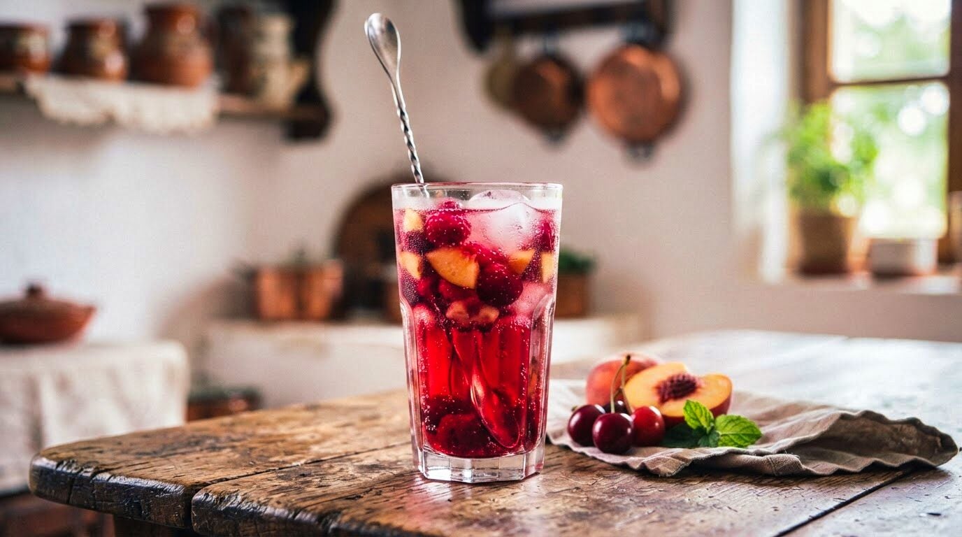 Albanian Fruit Drink Recipe