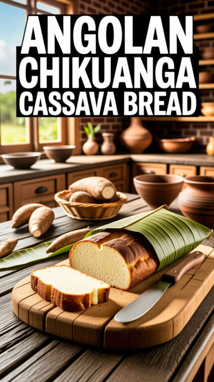 7. Angolan Chikuanga Cassava Bread Recipe