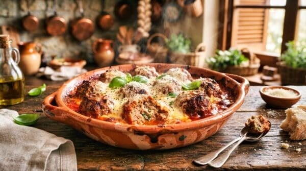 Baked Italian Meatballs Recipe